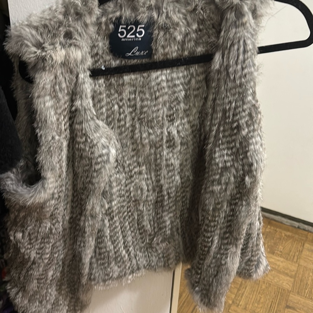 525 America Rabbit Fur Vest